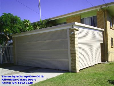 Batten Style Garage Door 0013
